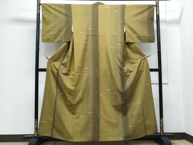 平和屋着物■上質な紬　吉祥文　正絹　逸品　CABE6783th