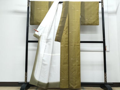 平和屋着物■上質な紬　吉祥文　正絹　逸品　CABE6783th