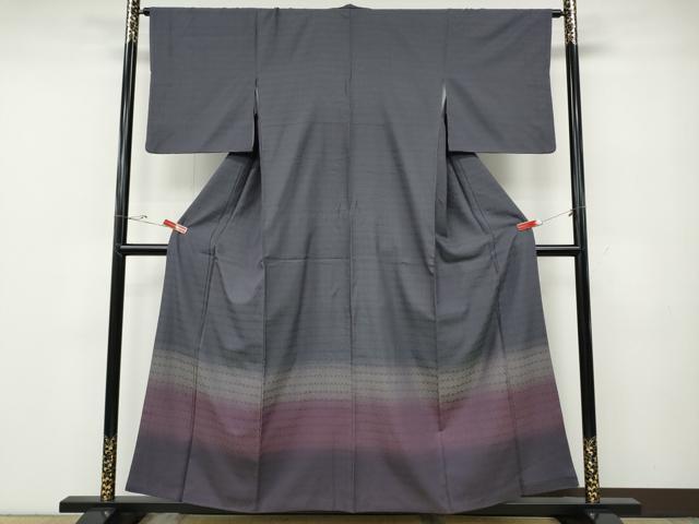 平和屋着物○訪問着 お召地 吉祥花文 やまと誂製 正絹 逸品