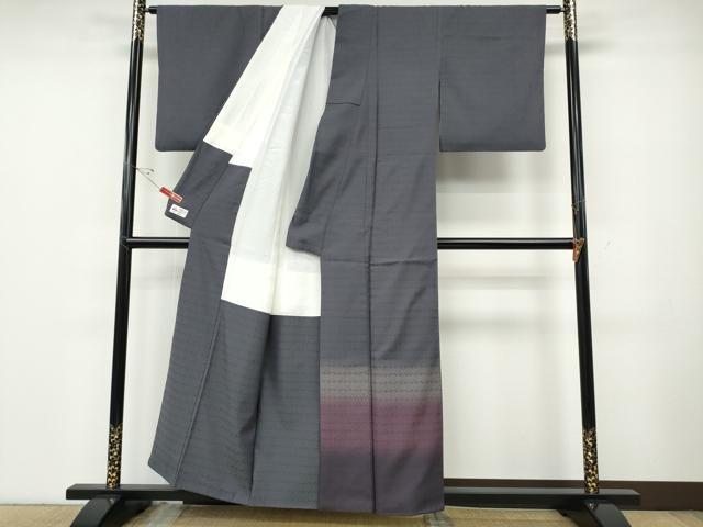 平和屋着物●訪問着　お召地　吉祥花文　やまと誂製　正絹　逸品　CABE6812ut 平和屋着物○訪問着 お召地 吉祥花文 やまと誂製 正絹 逸品 CABE6812ut