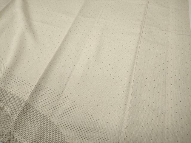 平和屋着物●本塩沢　訪問着　110亀甲　道長吉祥文　正絹　逸品　CABE6814ut