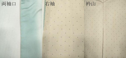 平和屋着物●本塩沢　訪問着　110亀甲　道長吉祥文　正絹　逸品　CABE6814ut