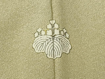 平和屋着物●本加賀友禅作家　茶谷孝志　色留袖　熨斗枝梅文　正絹　逸品　CABE6843ut