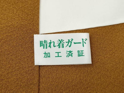 平和屋着物●豪華振袖　雪輪椿花文　暈し染め　金彩　鬼しぼ縮緬　正絹　逸品　CABE6844ut