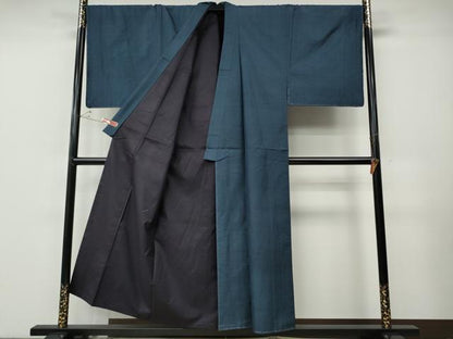 平和屋着物●男性　本場大島紬　アンサンブル　長襦袢セット　100亀甲　総詰め　正絹　逸品　未使用　CABE6851ut