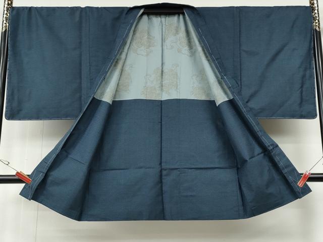 平和屋着物●男性　本場大島紬　アンサンブル　長襦袢セット　100亀甲　総詰め　正絹　逸品　未使用　CABE6851ut