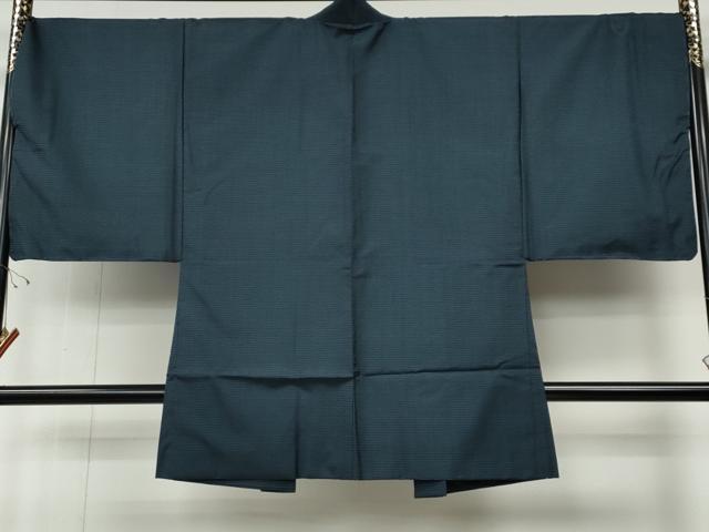 平和屋着物●男性　本場大島紬　アンサンブル　100亀甲　総詰め　正絹　逸品　未使用　CABE6852ut
