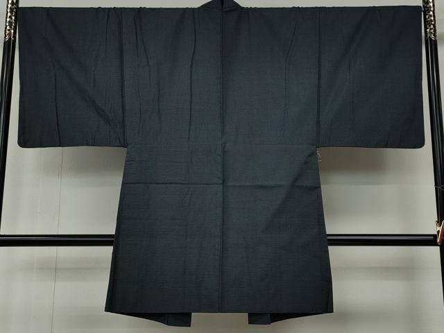 平和屋着物●男性　本場大島紬　アンサンブル　100亀甲　総詰め　正絹　逸品　CABE6856ut
