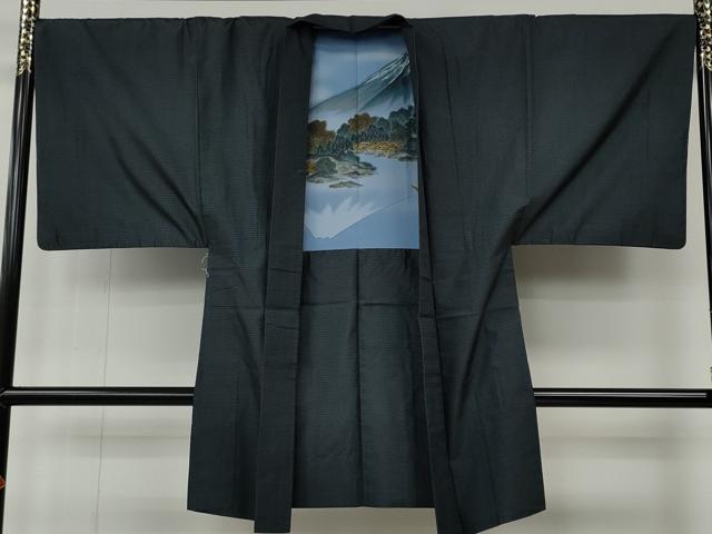 平和屋着物●男性　本場大島紬　アンサンブル　100亀甲　総詰め　正絹　逸品　CABE6856ut