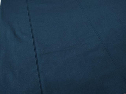 平和屋着物●男性　紬　アンサンブル　留紺色　正絹　逸品　CABE6858ut