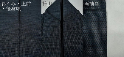 平和屋着物●男性　本場大島紬　100亀甲　総詰め　アンサンブル　正絹　逸品　CABE6861ut