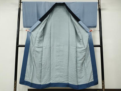 平和屋着物●男性　本場大島紬　アンサンブル　長襦袢セット　吉祥文　正絹　逸品　CABE6862ut