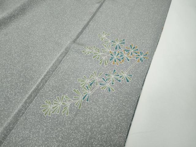平和屋着物●訪問着　友禅　松葉花文　暈し染め　正絹　逸品　CABE6899ut 平和屋着物○訪問着 友禅 松葉花文 暈し染め 正絹 逸品 CABE6899ut