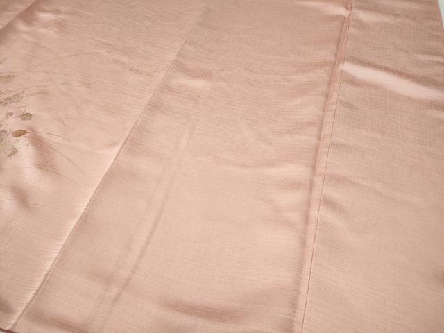 平和屋着物●訪問着　刺繍　花籠文　暈し染め　金銀彩　三越扱い　ロング丈　正絹　逸品　CABE6904ut 平和屋着物□訪問着 花籠文 暈し染め 金銀彩 正絹 逸品 AABI4035sxの
