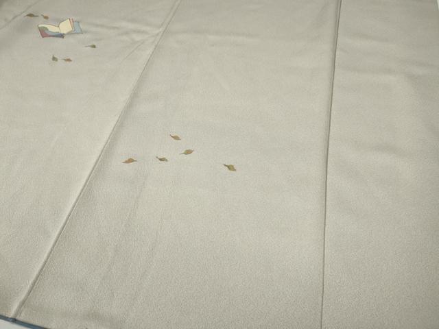平和屋着物●訪問着　童子遊び　冊子舞葉文　暈し染め　金彩　正絹　逸品　CABE6907ut