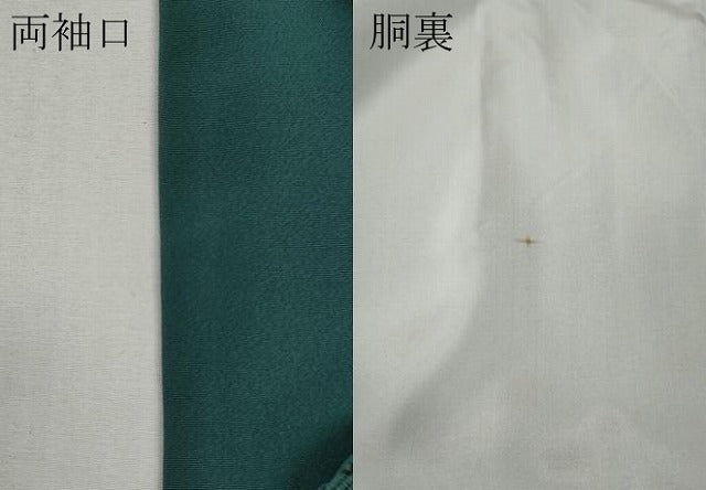 平和屋着物●人間国宝　南部芳松　突彫り　江戸小紋　松　正絹　逸品　CABE6913ut