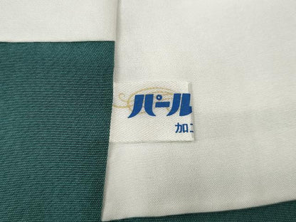 平和屋着物●人間国宝　南部芳松　突彫り　江戸小紋　松　正絹　逸品　CABE6913ut