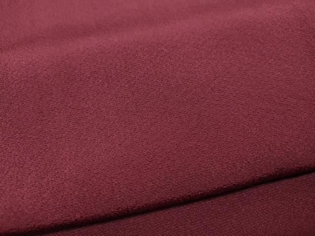 平和屋着物●上質な色無地　作家物　中紅色　正絹　逸品　未使用　CABE6924ut