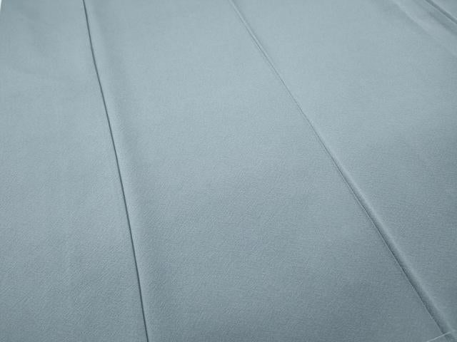 平和屋着物●上質な色無地　青藤色　正絹　逸品　未使用　CABE6940ut