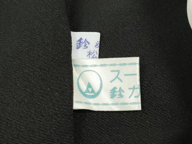 平和屋着物●豪華黒留袖　熨斗飛鶴花文　金彩　鈴乃屋扱い　正絹　逸品　CABE6948ut