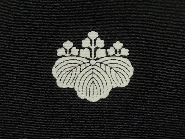 平和屋着物●豪華黒留袖　正倉院熨斗吉祥花文　金銀彩　正絹　逸品　CABE6951ut