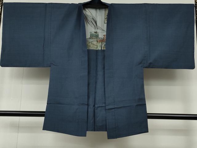平和屋着物●男性　本場大島紬　アンサンブル　吉祥文　正絹　逸品　CABE6953ut
