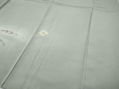 平和屋着物●訪問着　墨流し吉祥文　正絹　逸品　CABE6959ut