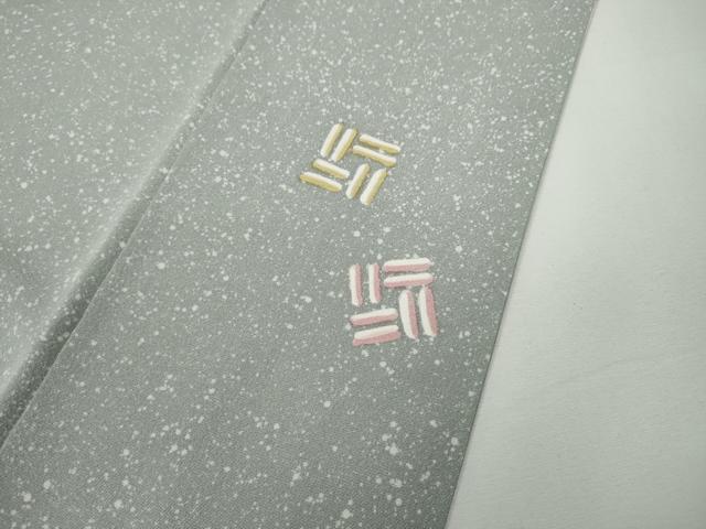 平和屋着物●訪問着　墨流し吉祥文　正絹　逸品　CABE6959ut