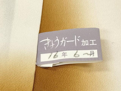 平和屋着物●訪問着　吉祥鞠文　暈し染め　正絹　逸品　CABE6971ut