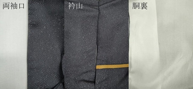平和屋着物●染色工房　水九木　訪問着　葡萄蔦の葉文　銀通し地　ロング丈　正絹　逸品　CABE7010ut