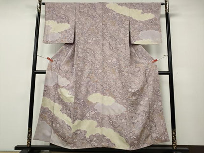 平和屋着物●訪問着　辻が花　金彩　正絹　逸品　CABE7014ut
