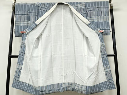平和屋着物●長襦袢　袷　横段吉祥文　正絹　逸品　CABE7016ut