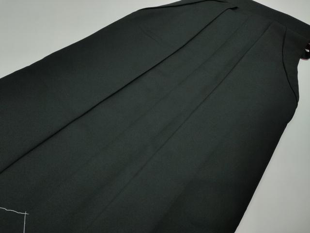平和屋着物●女性　行灯袴　ラインストーン　スパンコール　ハート　星　黒地　洗える着物　未使用　CABE7023ut
