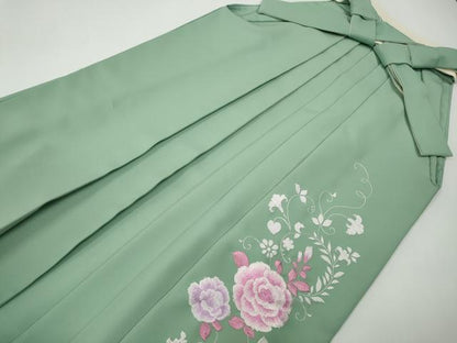 平和屋着物●ファッションブランド　hiromichi nakano　ヒロミチナカノ　女性　行灯袴　総刺繍　舞花文　洗える着物　CABE7024ut