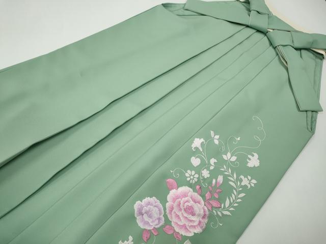 平和屋着物●ファッションブランド　hiromichi nakano　ヒロミチナカノ　女性　行灯袴　総刺繍　舞花文　洗える着物　CABE7024ut