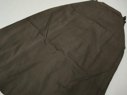 平和屋着物●男性　馬乗り袴　縞　正絹　逸品　CABE7032ut