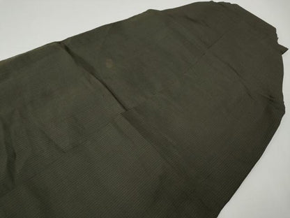 平和屋着物●男性　馬乗り袴　縞　正絹　逸品　CABE7033ut