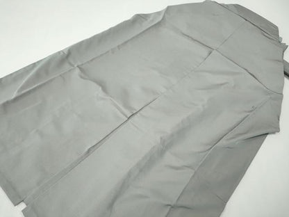 平和屋着物●男性　馬乗り袴　絹鼠色　洗える着物　CABE7034ut