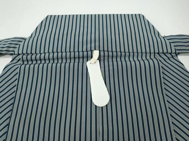 平和屋着物●男性　馬乗り袴　縞　正絹　逸品　CABE7036ut