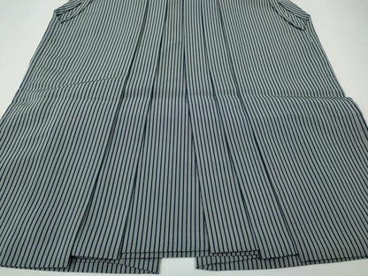 平和屋着物●男性　馬乗り袴　縞　正絹　逸品　CABE7036ut