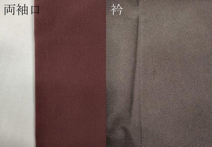 平和屋着物●江戸小紋　鮫小紋柄　正絹　逸品　CABE7060ut