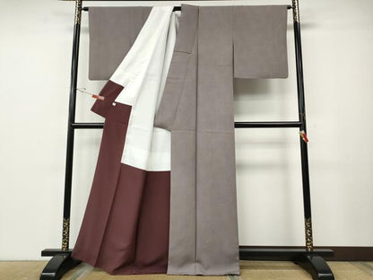 平和屋着物●江戸小紋　鮫小紋柄　正絹　逸品　CABE7060ut