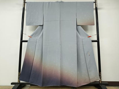 平和屋着物●きもの志麻　岩下志麻ブランド　訪問着　霞文　暈し染め　正絹　逸品　CABE7063ut