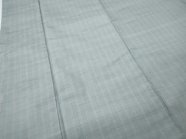 平和屋着物●上質な紬　間道　正絹　逸品　CABE7068ut