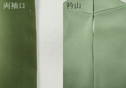 平和屋着物●訪問着　友禅　作家物　枝花文　正絹　逸品　CABE7073ut