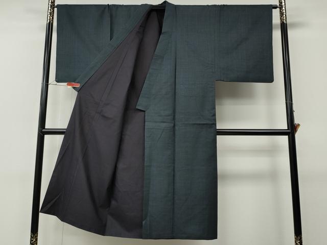 平和屋着物●男性　本場大島紬　アンサンブル　100亀甲　総詰め　正絹　逸品　CABE7097ut