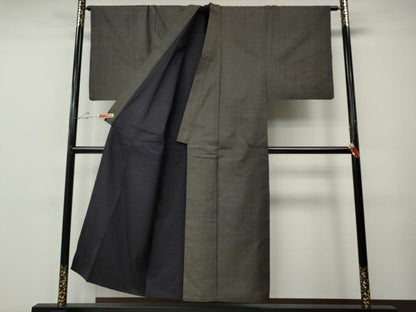平和屋着物●男性　本場大島紬　アンサンブル　100亀甲　総詰め　証紙付き　正絹　逸品　CABE7099ut