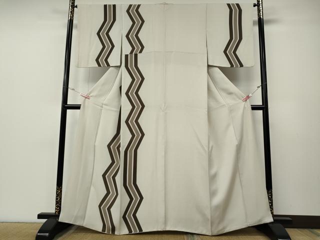 平和屋着物●訪問着　吉祥文　正絹　逸品　CABE7112ut