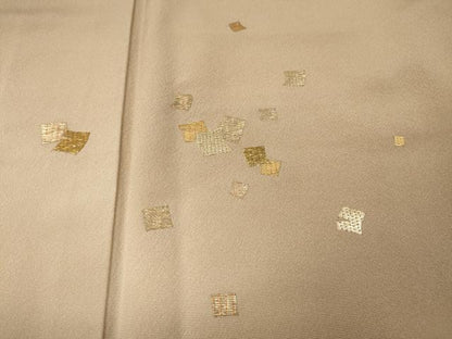 平和屋着物●訪問着　竹屋町刺繍　箔散らし　正絹　逸品　CABE7129ut