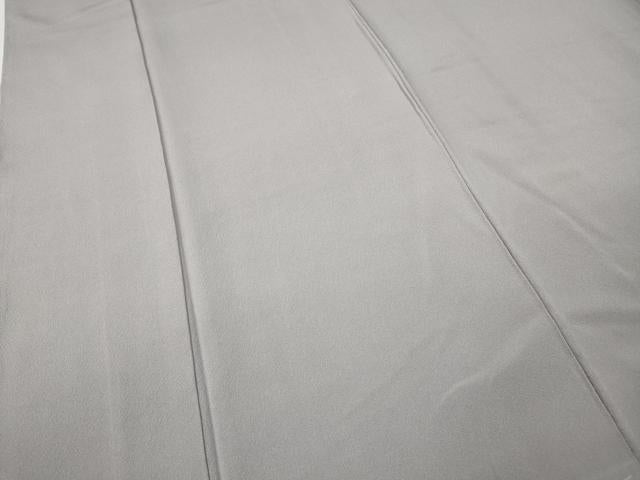 平和屋着物●上質な色無地　鴇鼠色　正絹　逸品　CABE7130ut